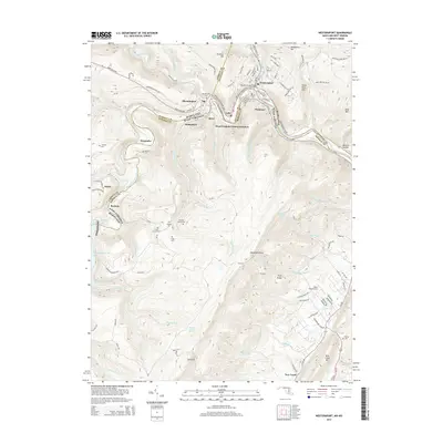 2014 Map of Westernport, 2014 Print