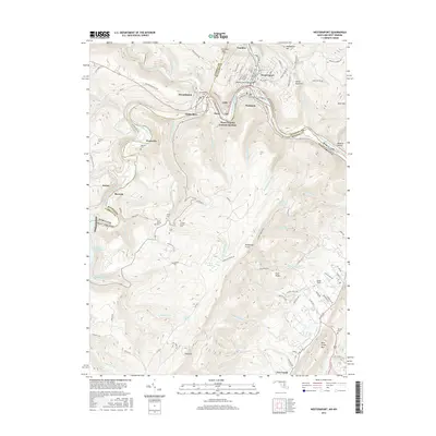 2016 Map of Westernport, 2016 Print
