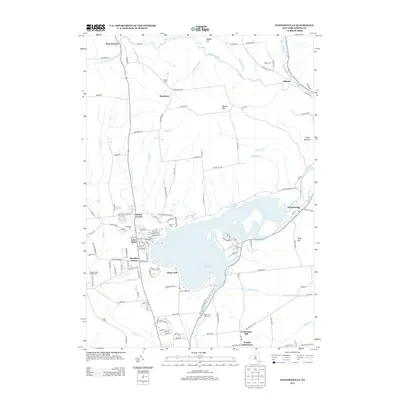 2013 Map of Westernville, 2013 Print
