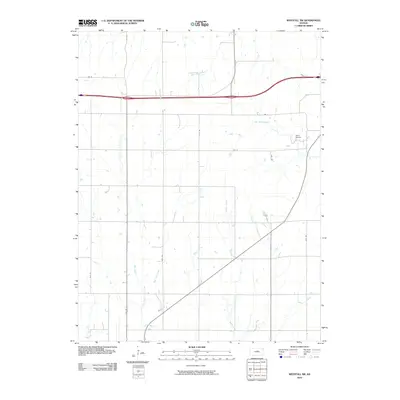 2010 Map of Westfall SW, 2010 Print