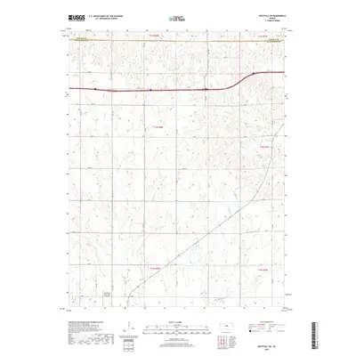 2018 Map of Westfall SW, 2018 Print