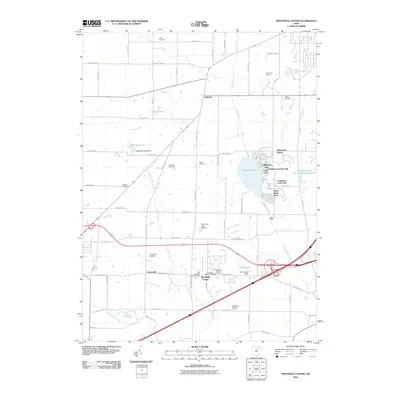 2010 Map of Westfield Center, 2010 Print