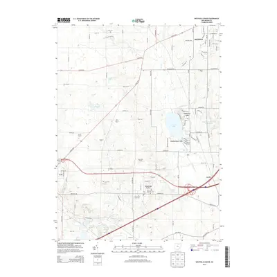 2013 Map of Westfield Center, 2013 Print