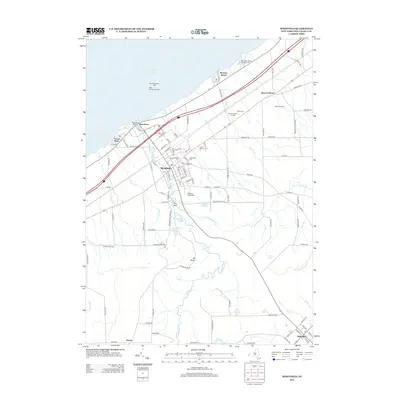 2013 Map of Westfield, 2013 Print