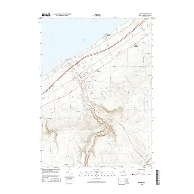 2016 Map of Westfield, 2016 Print