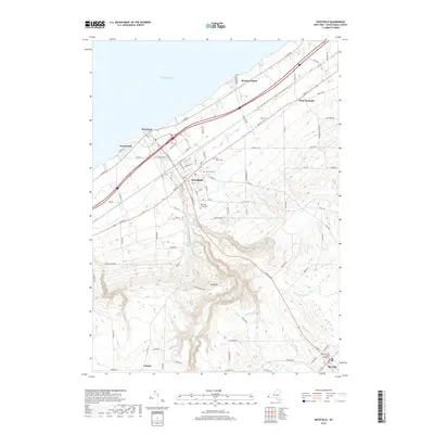 2019 Map of Westfield, 2019 Print