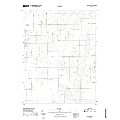 2018 Map of Westfield East, 2018 Print