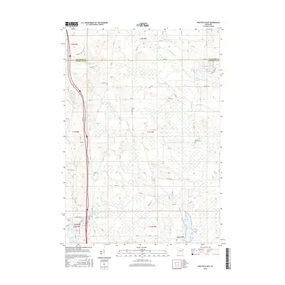 2016 Map of Westfield East, 2016 Print