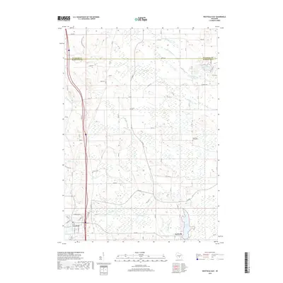 2018 Map of Westfield East, 2018 Print