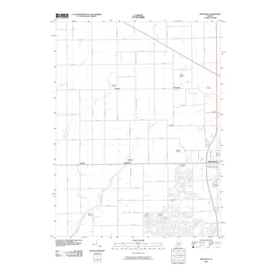 2010 Map of Westfield, 2010 Print