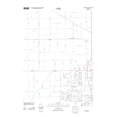 2013 Map of Westfield, 2013 Print