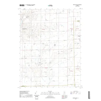 2018 Map of Westfield West, 2018 Print