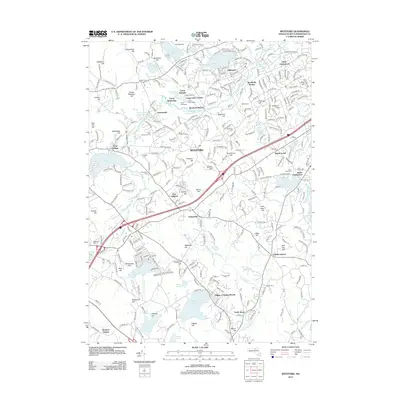 2012 Map of Westford, 2012 Print