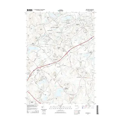 2015 Map of Westford, 2015 Print
