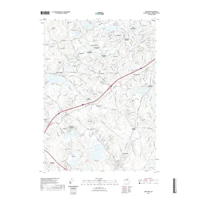 2021 Map of Westford, 2021 Print