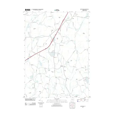 2012 Map of Westford, 2012 Print