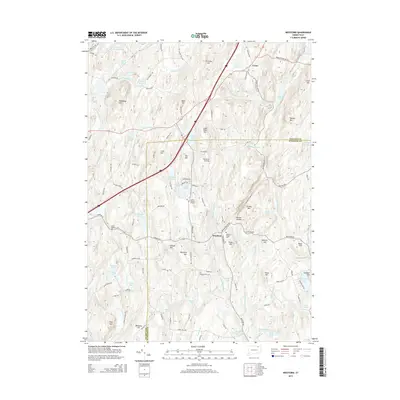 2015 Map of Westford, 2015 Print