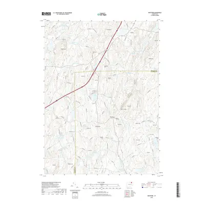 2018 Map of Westford, 2018 Print