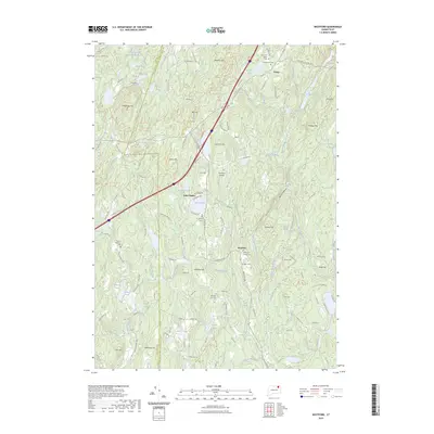 2023 Map of Westford, 2023 Print