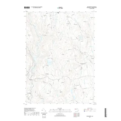 2018 Map of Westhampton, 2018 Print