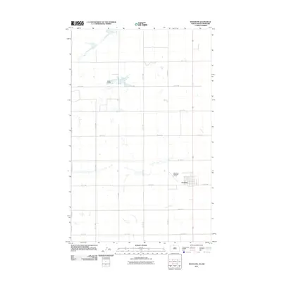 2011 Map of Westhope, 2011 Print