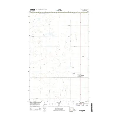 2014 Map of Westhope, 2014 Print
