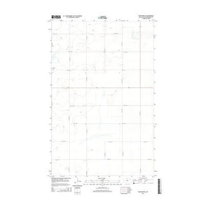 2014 Map of Westhope SE, 2014 Print