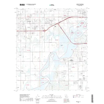 2018 Map of Westlake, 2018 Print