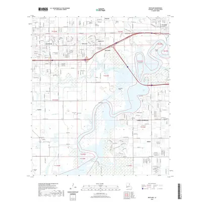 2020 Map of Westlake, 2020 Print