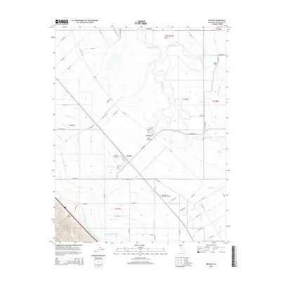 2015 Map of Westley, 2015 Print
