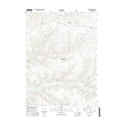 2016 Map of Westline, 2016 Print