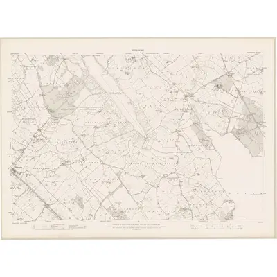 1912 Map of Westmeath - Sheet 11, 1914 Print