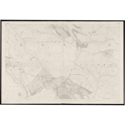 1837 Map of Westmeath - Sheet 12, 1862 Print