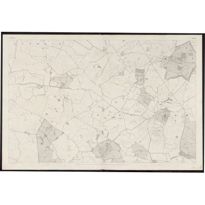 1837 Map of Westmeath - Sheet 13, 1863 Print