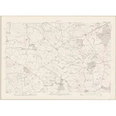 1911 Map of Westmeath - Sheet 13, 1914 Print