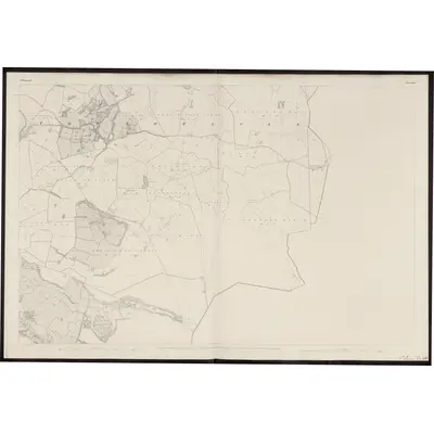 1837 Map of Westmeath - Sheet 14, 1863 Print