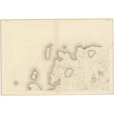 1837 Map of Westmeath - Sheet 15, 1838 Print