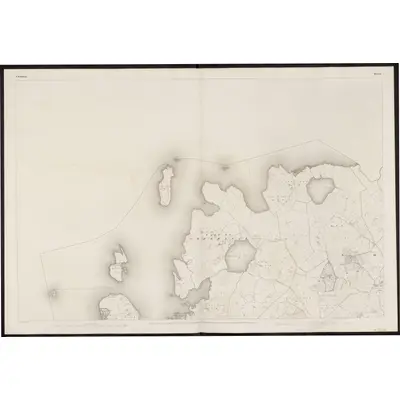 1837 Map of Westmeath - Sheet 15, 1860 Print