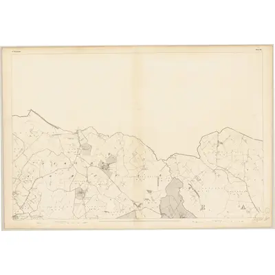 1837 Map of Westmeath - Sheet 16, 1838 Print
