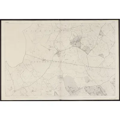 1837 Map of Westmeath - Sheet 17, 1863 Print