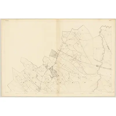 1837 Map of Westmeath - Sheet 2, 1838 Print