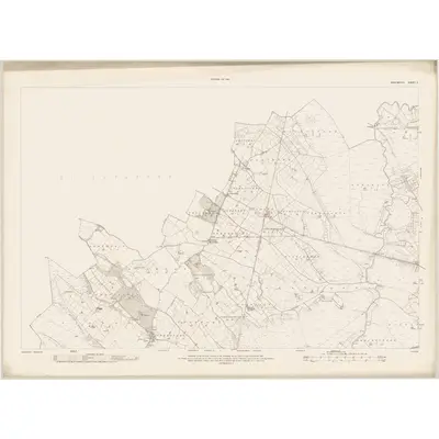 1911 Map of Westmeath - Sheet 2, 1913 Print