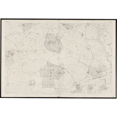 1837 Map of Westmeath - Sheet 20, 1862 Print