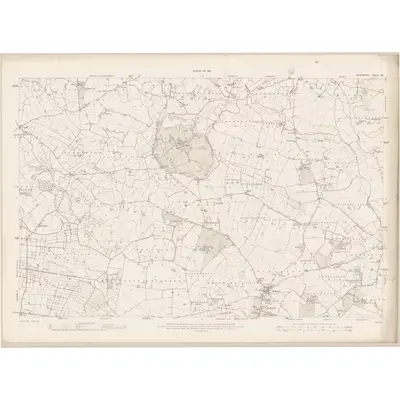 1911 Map of Westmeath - Sheet 20, 1914 Print