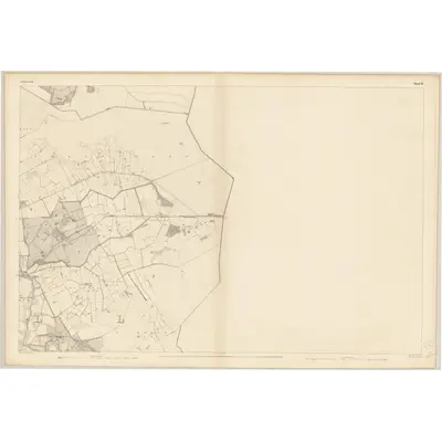 1837 Map of Westmeath - Sheet 21, 1838 Print