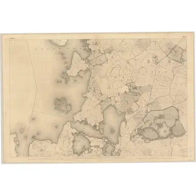 1837 Map of Westmeath - Sheet 22, 1838 Print