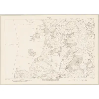1913 Map of Westmeath - Sheet 22, 1914 Print