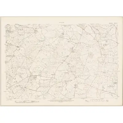 1912 Map of Westmeath - Sheet 23, 1914 Print