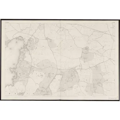 1837 Map of Westmeath - Sheet 26, 1863 Print