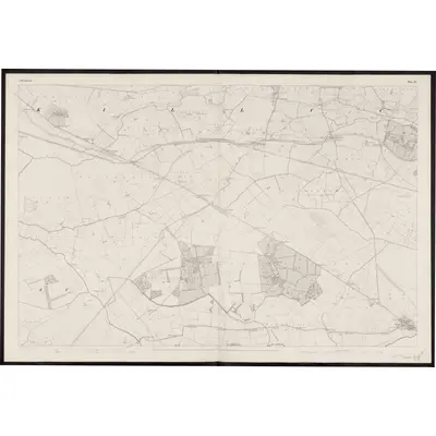 1837 Map of Westmeath - Sheet 27, 1863 Print
